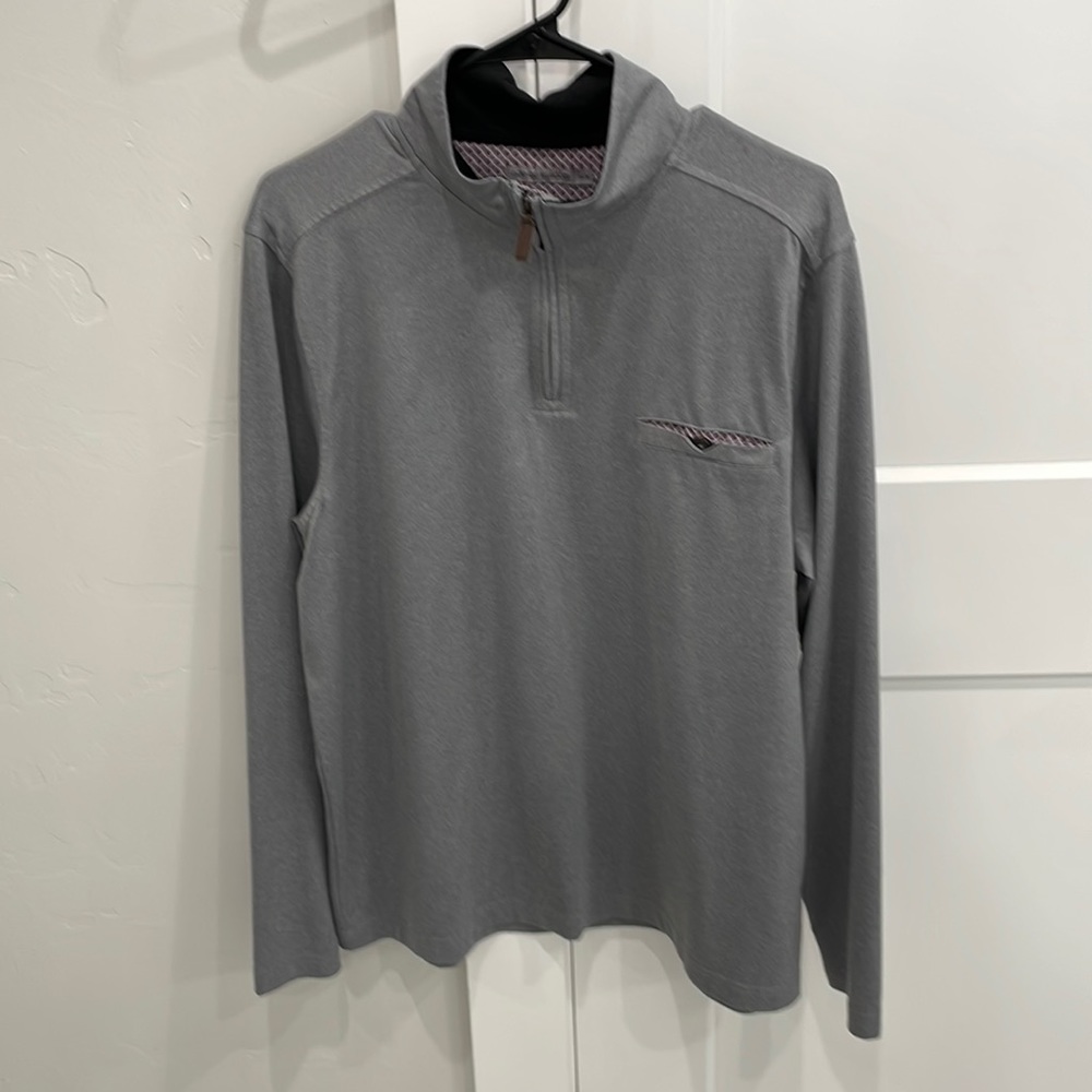 1/4 zip pullover age of wisdom size Medium